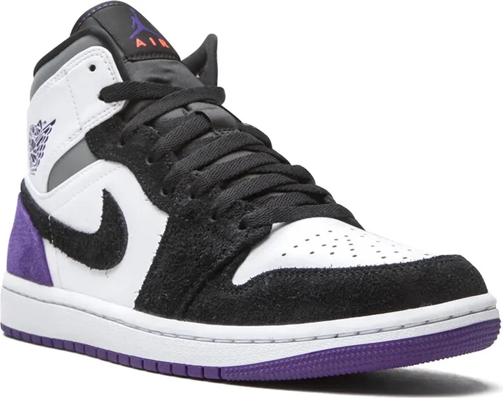 Air Jordan 1 Mid SE "Court Purple Suede" sneakers - Image 2