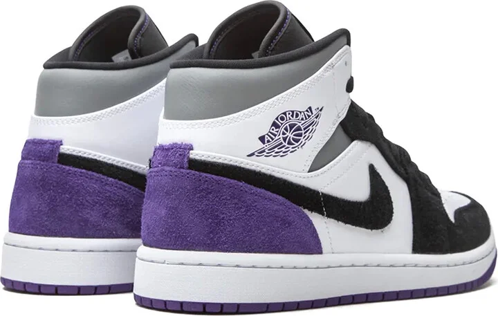 Air Jordan 1 Mid SE "Court Purple Suede" sneakers - Image 3