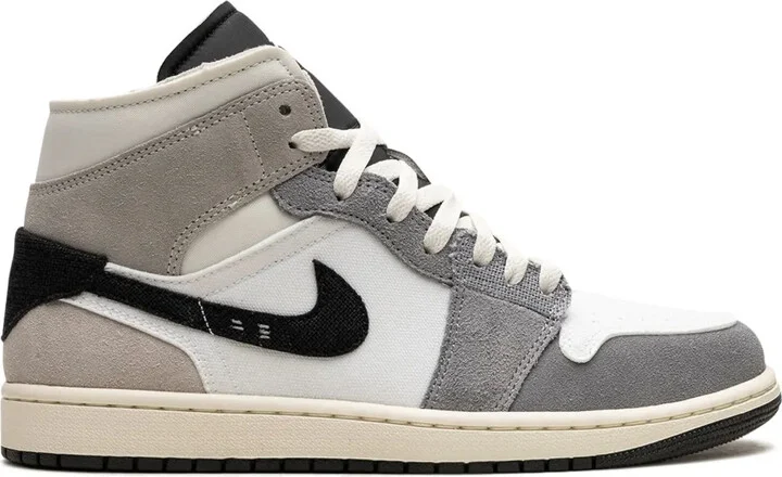 Air Jordan 1 Mid SE Craft "Cement Grey" sneakers
