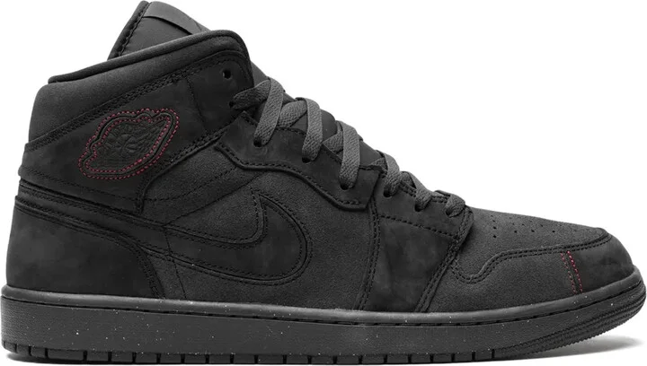 Air Jordan 1 Mid SE Craft "Dark Smoke Red" sneakers