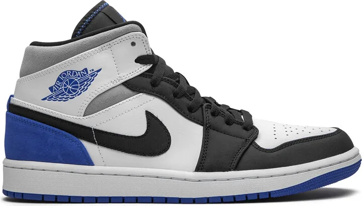 Air Jordan 1 Mid SE "Game Royal Black Toe" sneakers