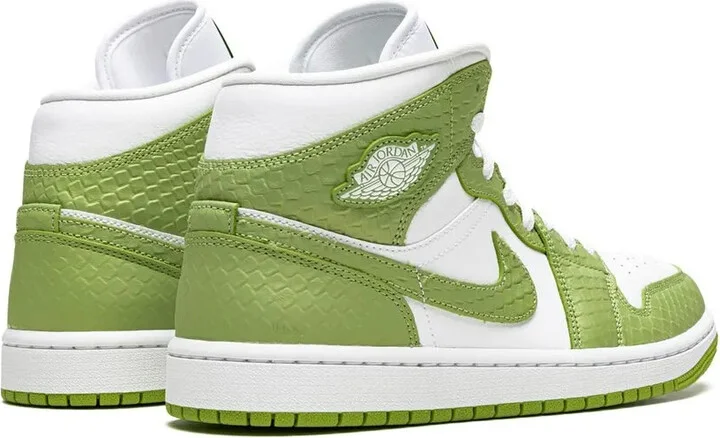 Air Jordan 1 Mid SE "Green Python" sneakers - Image 3