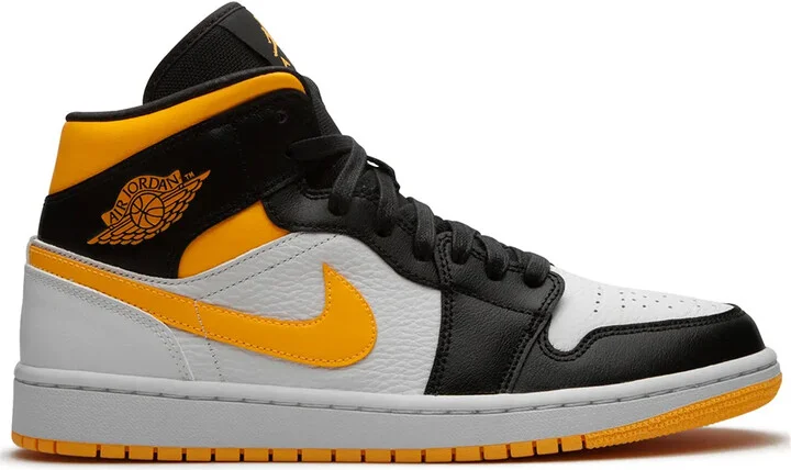 Air Jordan 1 Mid SE "Laser Orange/Black" sneakers