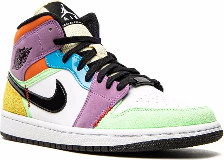 Air Jordan 1 Mid SE "Lightbulb" sneakers - Image 2