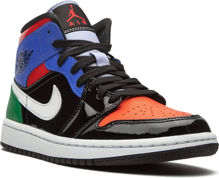 Air Jordan 1 Mid SE "Multicolor Patent" sneakers - Image 2