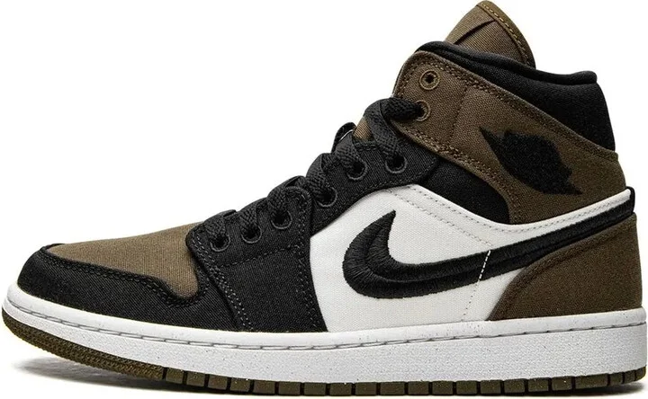 Air Jordan 1 Mid SE "Olive Toe" sneakers - Image 5