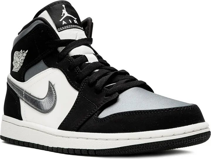 Air Jordan 1 Mid SE "Satin Grey" sneakers - Image 2