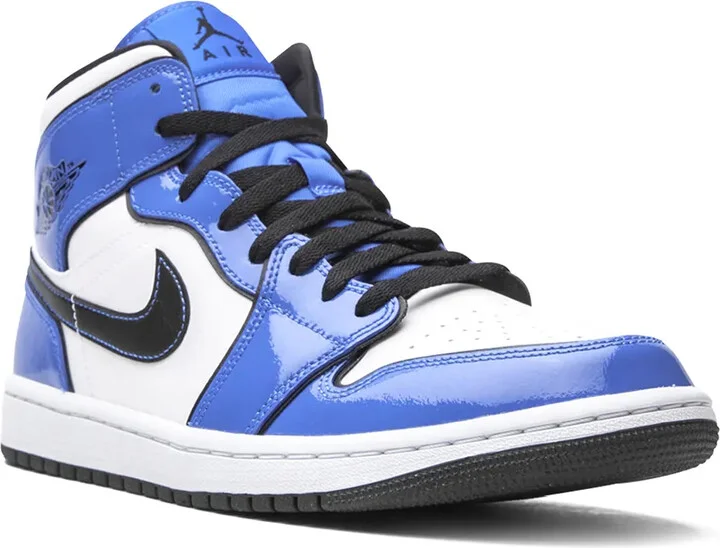 Air Jordan 1 Mid SE "Signal Blue" sneakers - Image 2