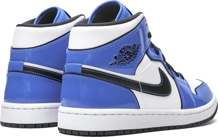 Air Jordan 1 Mid SE "Signal Blue" sneakers - Image 3