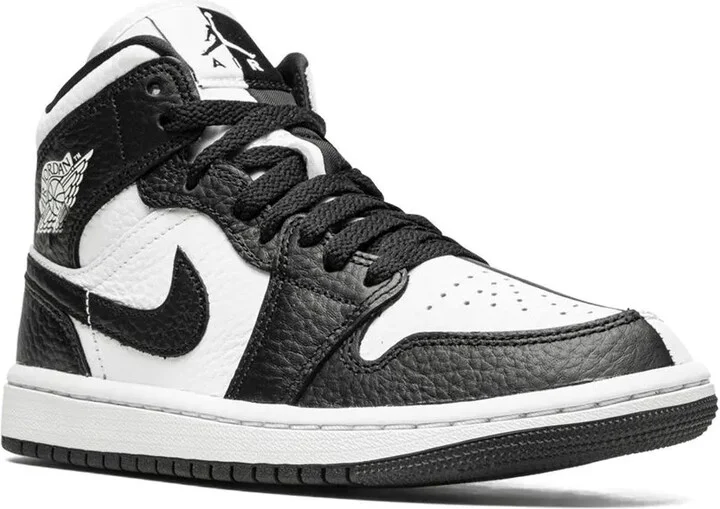 Air Jordan 1 Mid SE "Split Black White" sneakers - Image 2