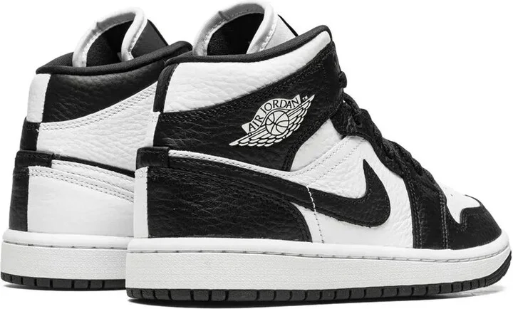 Air Jordan 1 Mid SE "Split Black White" sneakers - Image 3