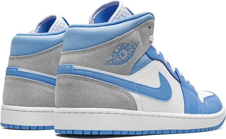 Air Jordan 1 Mid SE "University Blue / Grey" sneakers - Image 3