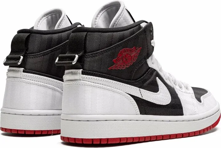 Air Jordan 1 Mid SE Utility "White/Black/Gym Red" sneakers - Image 3
