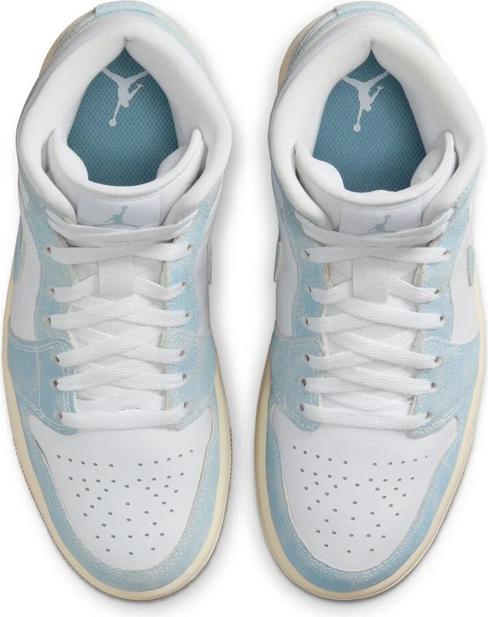 Air Jordan 1 Mid SE Velvet Basketball Sneaker - Image 3