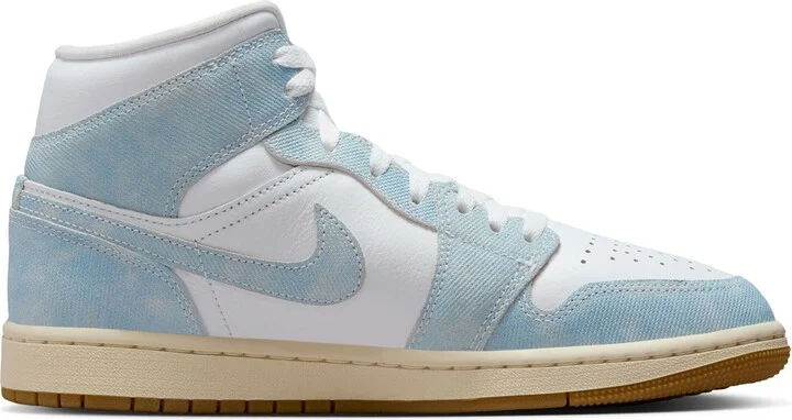 Air Jordan 1 Mid SE Velvet Basketball Sneaker - Image 6