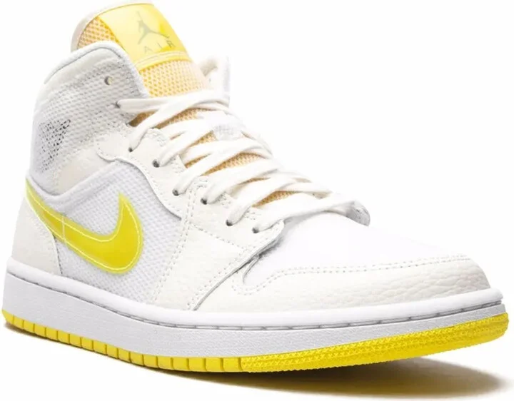Air Jordan 1 Mid SE "Voltage Yellow" sneakers - Image 2