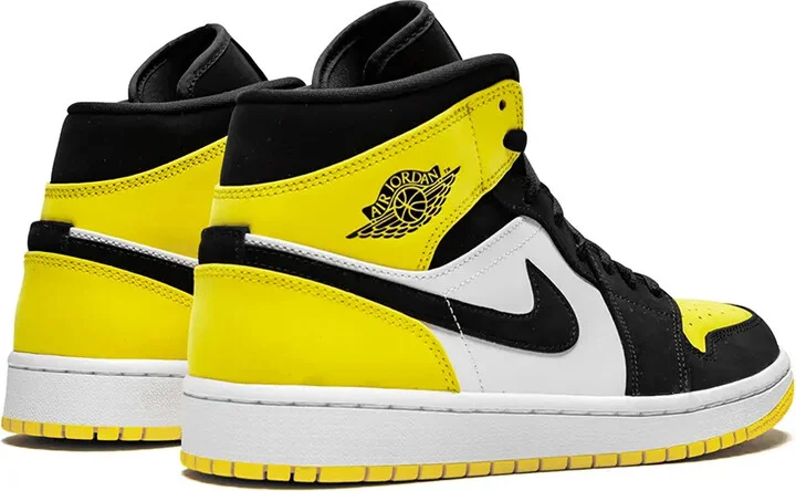 Air Jordan 1 Mid SE "Yellow Toe" sneakers - Image 3