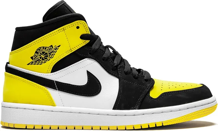 Air Jordan 1 Mid SE "Yellow Toe" sneakers