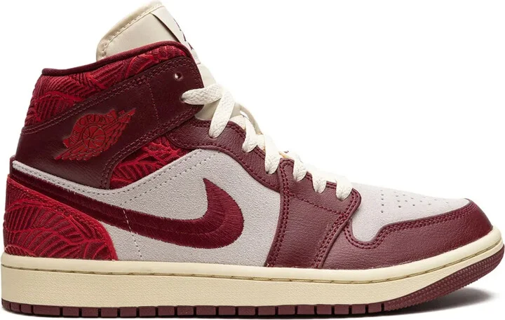 Air Jordan 1 Mid "Tiki Leaf" sneakers