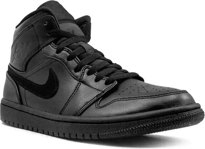Air Jordan 1 Mid "Triple Black" sneakers - Image 2