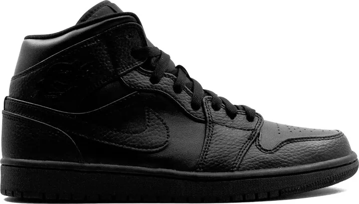 Air Jordan 1 Mid "Triple Black" sneakers