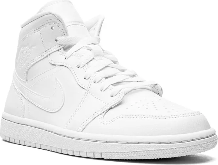 Air Jordan 1 Mid "Triple White 2022" sneakers - Image 2