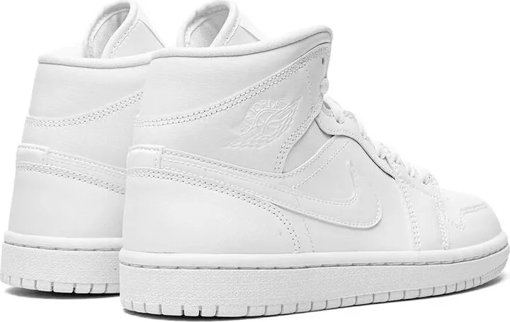 Air Jordan 1 Mid "Triple White 2022" sneakers - Image 3