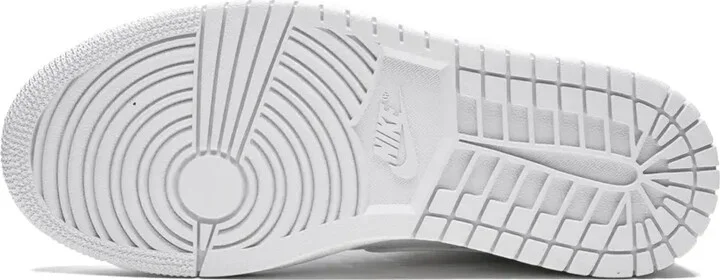 Air Jordan 1 Mid "Triple White Patent Leather" sneakers - Image 4