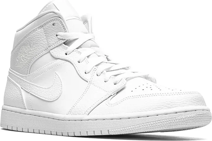Air Jordan 1 Mid "Triple White" sneakers - Image 2