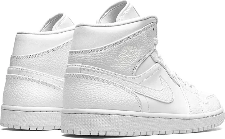Air Jordan 1 Mid "Triple White" sneakers - Image 3