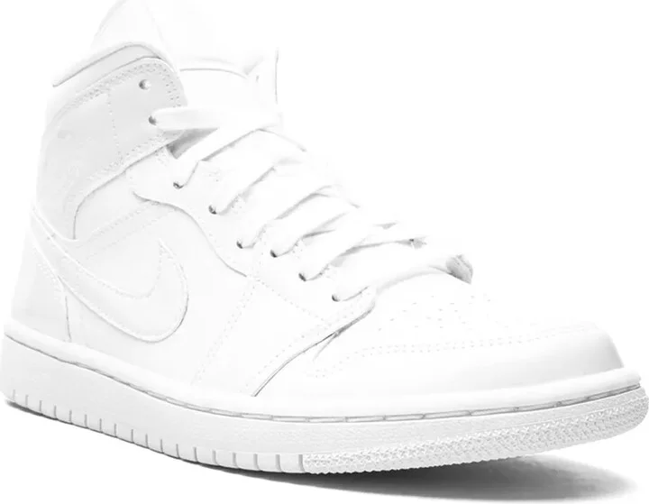Air Jordan 1 Mid "Triple White" sneakers - Image 2