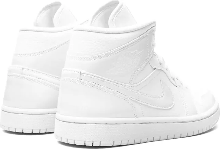 Air Jordan 1 Mid "Triple White" sneakers - Image 3