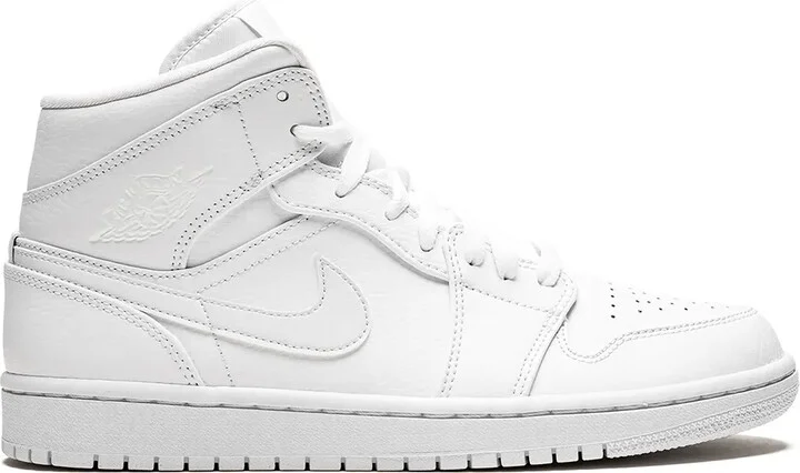 Air Jordan 1 Mid "Triple White" sneakers