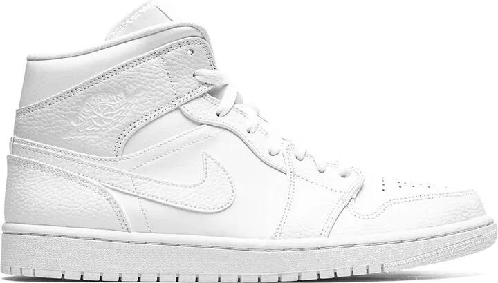 Air Jordan 1 Mid "Triple White" sneakers