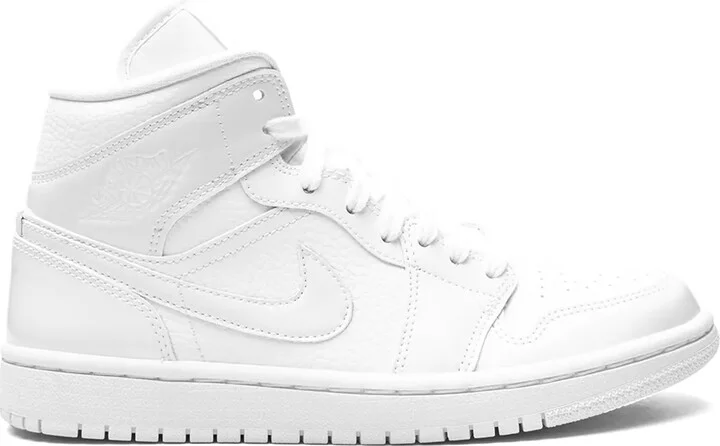 Air Jordan 1 Mid "Triple White" sneakers