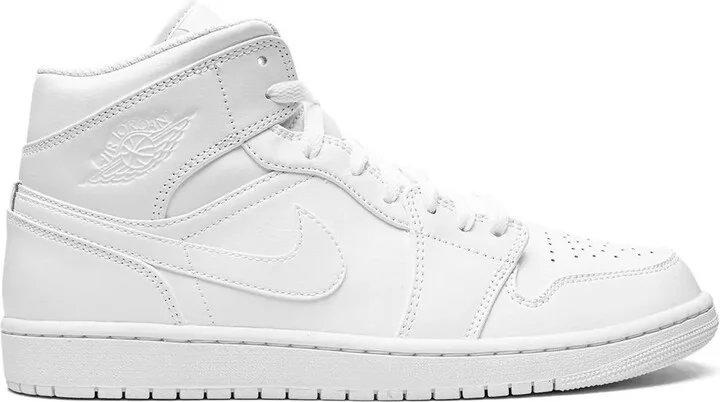 Air Jordan 1 Mid "Triple White" sneakers
