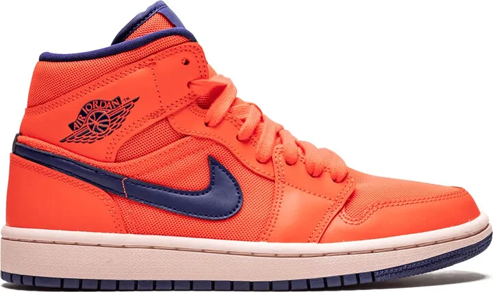 Air Jordan 1 Mid "Turf Orange" sneakers