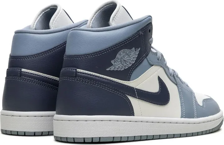 Air Jordan 1 Mid "Two-Tone Blue" sneakers - Image 3