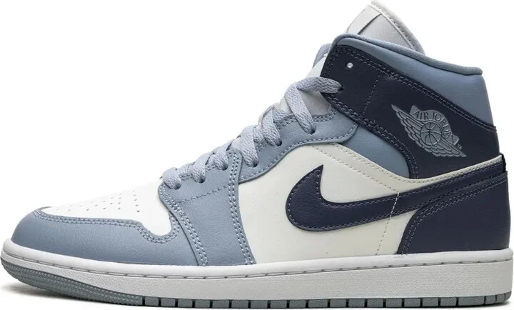 Air Jordan 1 Mid "Two-Tone Blue" sneakers - Image 4