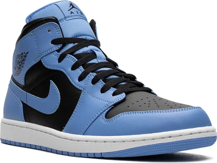 Air Jordan 1 Mid "University Blue/Black" sneakers - Image 2