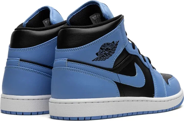 Air Jordan 1 Mid "University Blue/Black" sneakers - Image 3