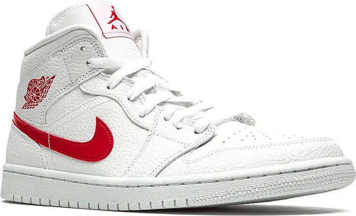 Air Jordan 1 Mid "University Red" sneakers - Image 2