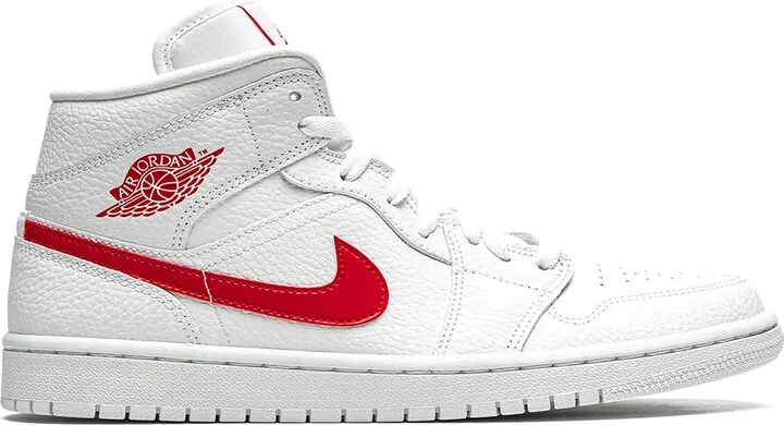 Air Jordan 1 Mid "University Red" sneakers