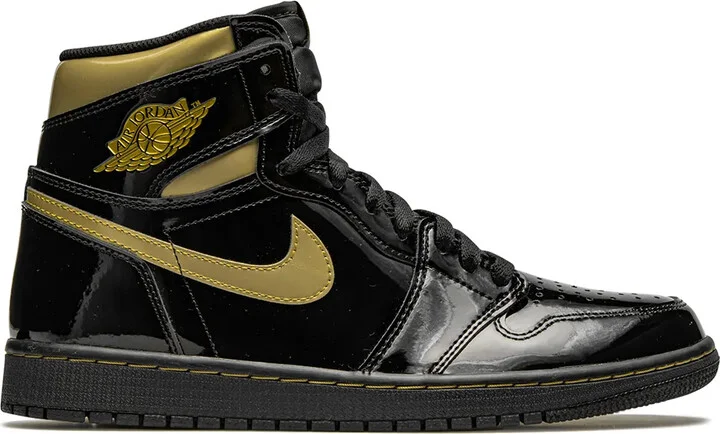 Air Jordan 1 Retro High OG "Black Metallic Gold" sneakers