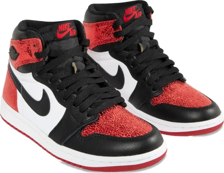 Air Jordan 1 Retro high-top leather sneakers - Image 2