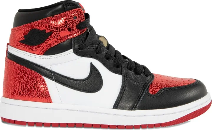 Air Jordan 1 Retro high-top leather sneakers