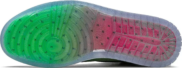 Air Jordan 1 Retro High Zoom "Zen Green" sneakers - Image 4