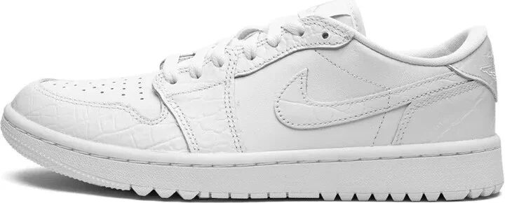 Air Jordan 1 Retro Low Golf "White Croc" sneakers - Image 5