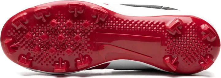 Air Jordan 1 Retro MCS Low "Gym Red" baseball cleats - Image 4