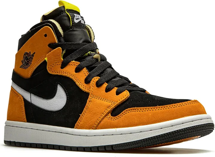 Air Jordan 1 Zoom Air "Black/Monarch" sneakers - Image 2